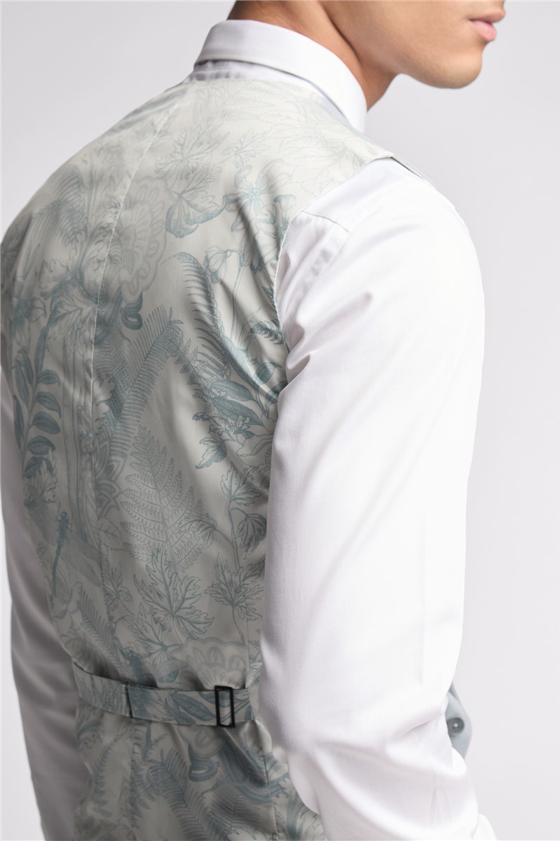  Slim Fit Heath Duck Egg Sharkskin Suit